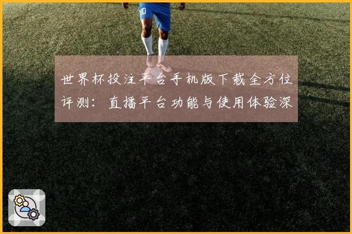 世界杯投注平台手机版下载全方位评测：直播平台功能与使用体验深度分析